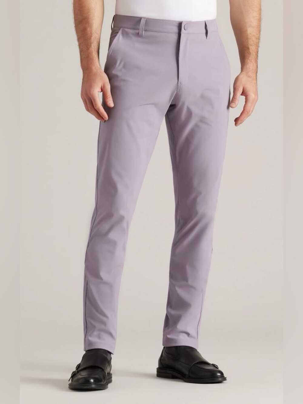 Rhone Commuter Slim Fit Pants | 33 x 33 | GRAY STONE